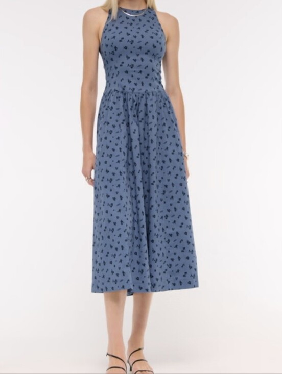 Abercrombie & Fitch Dresses & Skirts - Abercrombie & Fitch High Neck Drop Waist Dress